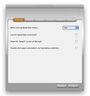 Interface Preferences
